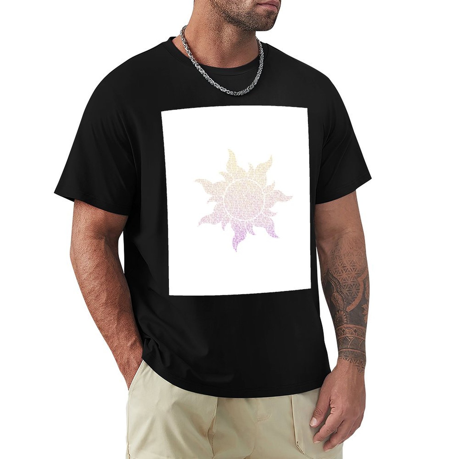 Outdoor Lighting Not Working - タングルド・サン - アット・ラスト・アイ・シー・ザ・ライト Tシャツ ワークアウトドアTシャツ メンズ