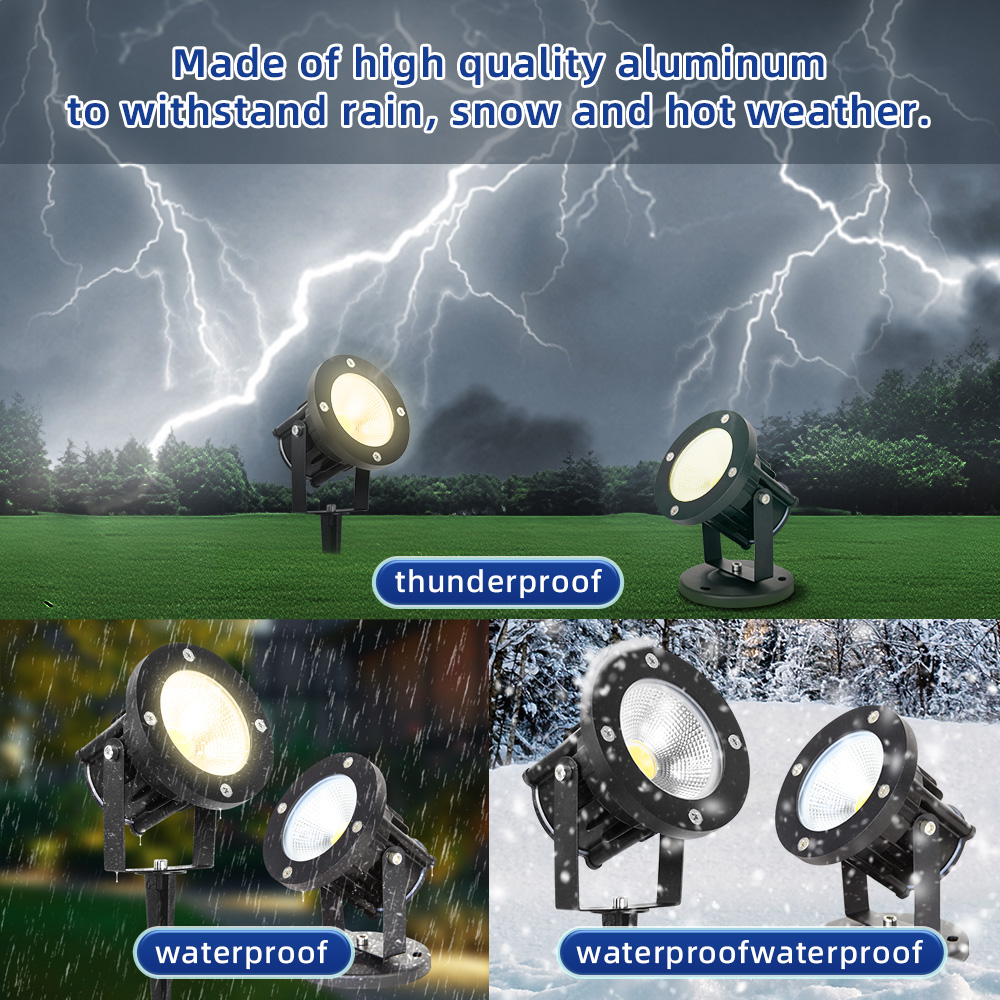 Outdoor Lighting Pathway - LED GU10 ガーデン照明芝生ランプ屋外防水照明 Led ガーデンパススポットライト COB