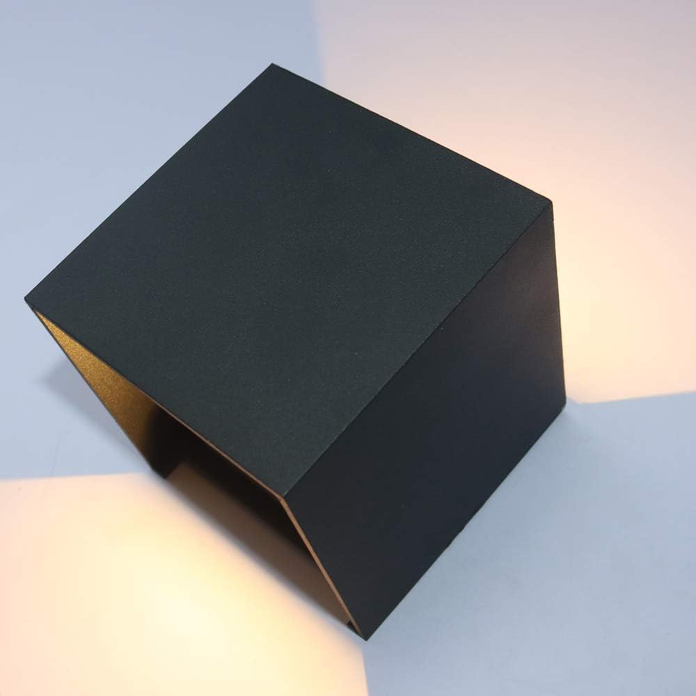 Outdoor Lighting Amazon - LEDウォールランプ 7W 電球色/昼白色 防水 屋内外兼用 モダン