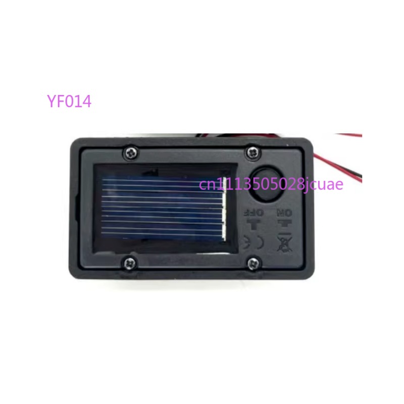 Outdoor Lighting Box - 4個入りソーラーランタン電池ボックス交換用トップ、屋外吊り下げ式ソーラーライト部品コンテナ