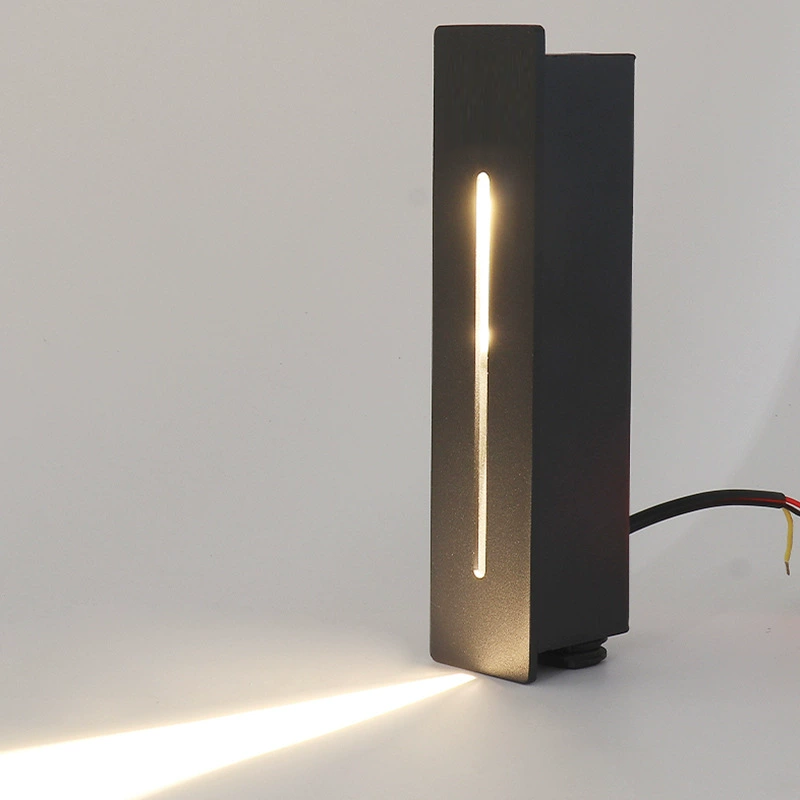 Outdoor Lighting Amazon - 屋外防水 3 ワットフットランプ廊下階段廊下コーナービームの光を埋め込んだステップランプコーナーランプ AC220V DC12V2
