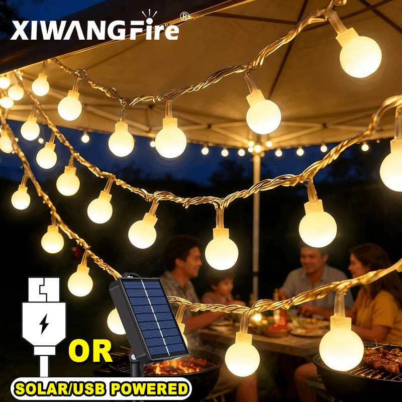 3-10M ソーラー/USB/バッテリー式ストリングライト、 - Outdoor Lighting Beacon のレビューと価格