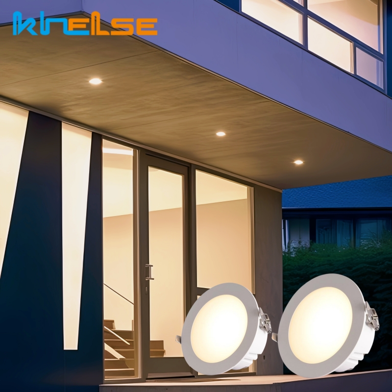 屋外 LED 防水ダウンライト IP65 埋め込み式浴室天井 - Outdoor Lighting Under Roof のレビューと価格