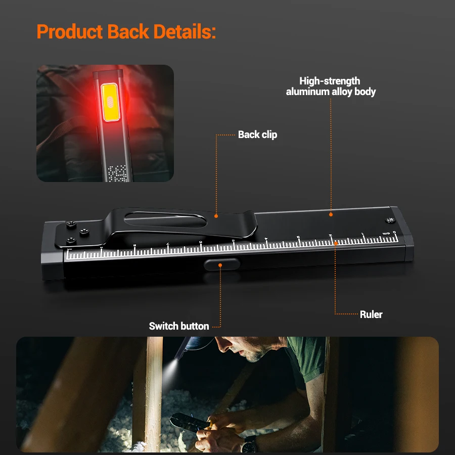 ミニポータブル充電式LED懐中電灯、防水屋外作業用ポケット懐 - Outdoor Lighting Replacement Bulbs のレビューと価格