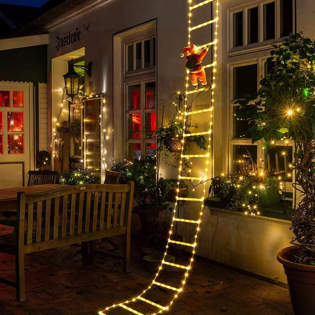 クリスマスデコレーション用LEDストリングライト,吊り下げス - Outdoor Lighting Led Strip のレビューと価格