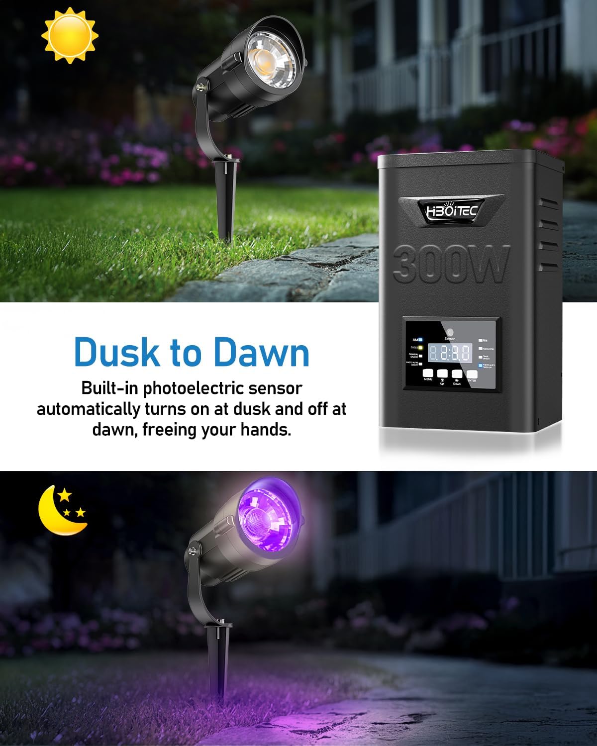 HIBOITEC 12W RGBCWWW景観照明キット、30 - Outdoor Lighting Kits Low Voltage のレビューと価格