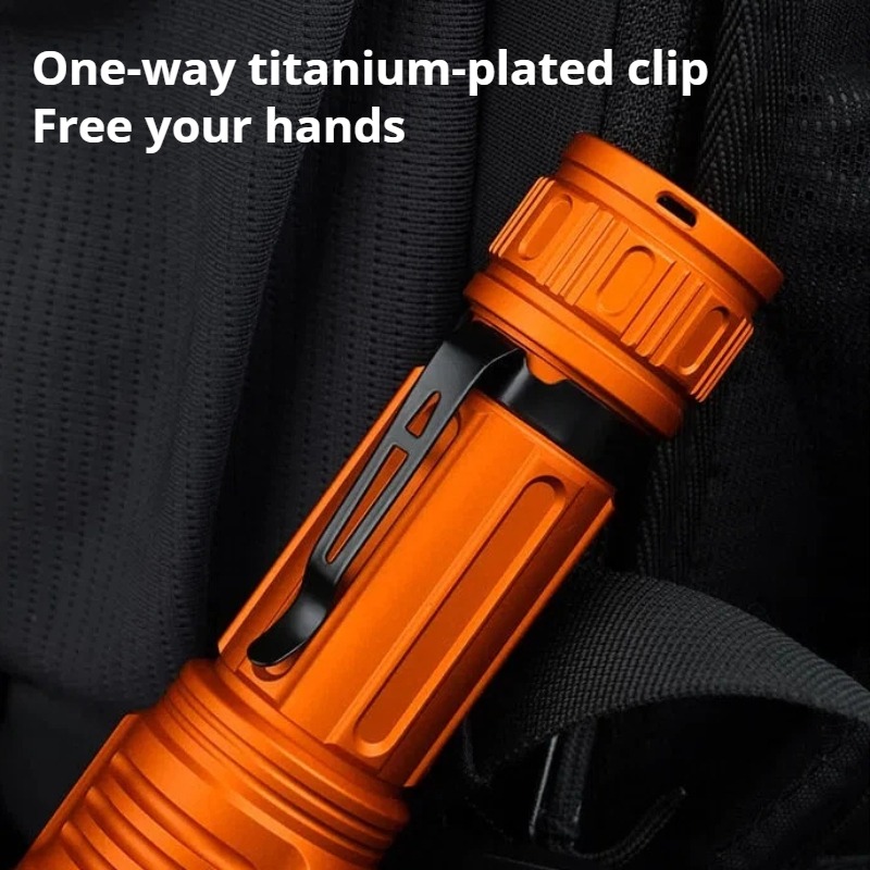 強力な光 LED 懐中電灯ズーム可能 TYPE-C 充電式屋 - Outdoor Lighting Beacon のレビューと価格