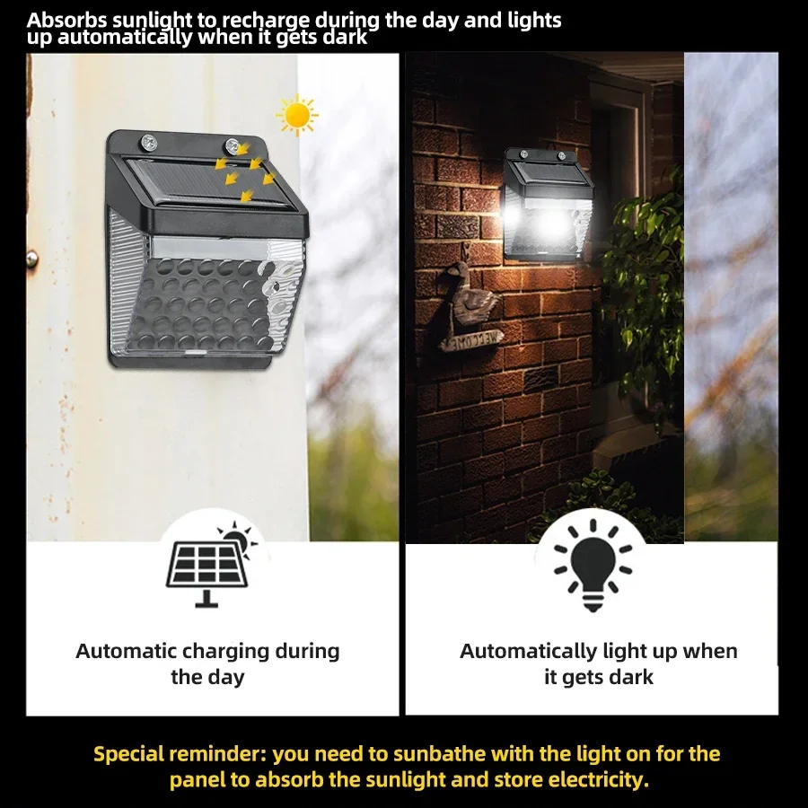 LED ソーラーライト PIR モーションセンサーウォールラ - Outdoor Lighting Beacon のレビューと価格
