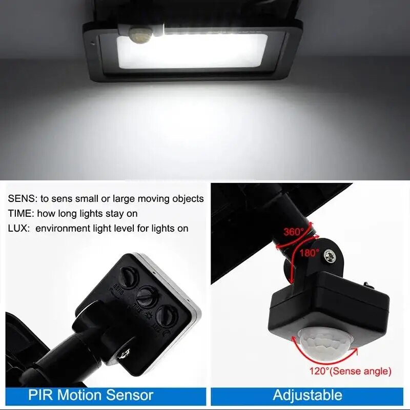 PIR モーションセンサー LED 投光器 220V 防水誘 - Outdoor Lighting Amazon のレビューと価格