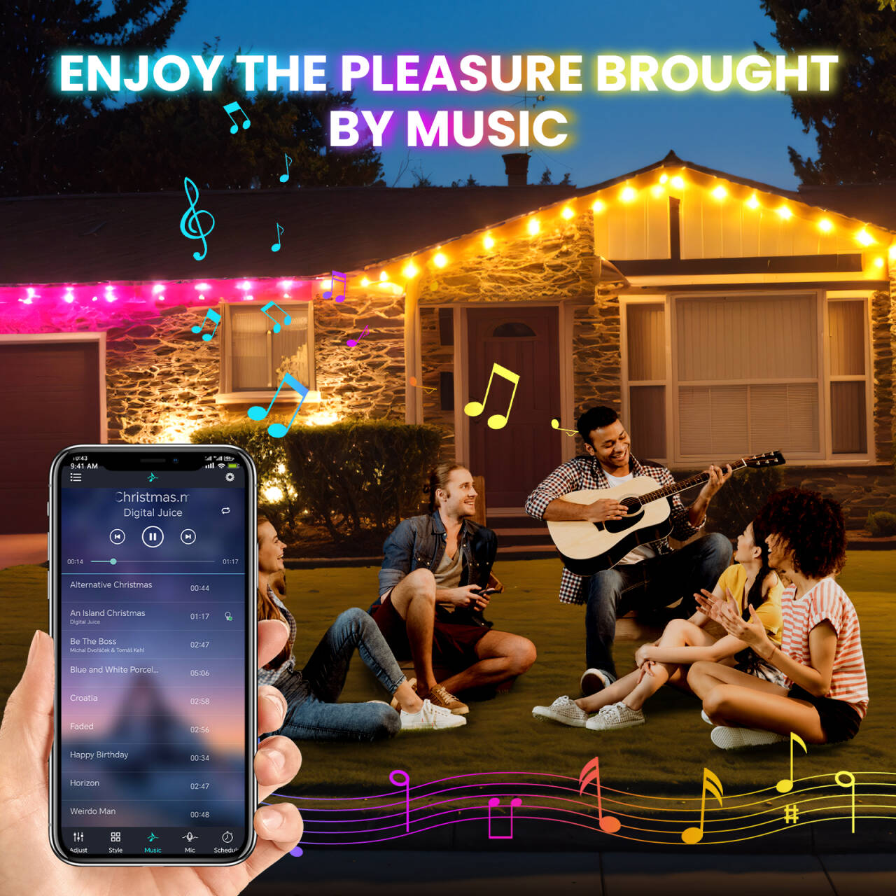 RGB LEDストリップライト,90 m, 30m,常夜灯, - Outdoor Lighting Led Strip のレビューと価格