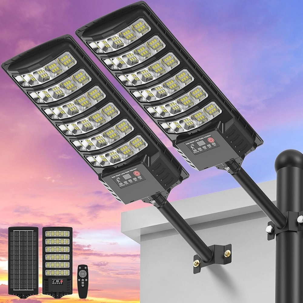 ポールマウント付きソーラー街路灯、夕暮れから夜明けまで点灯す - Outdoor Lighting Dusk To Dawn のレビューと価格