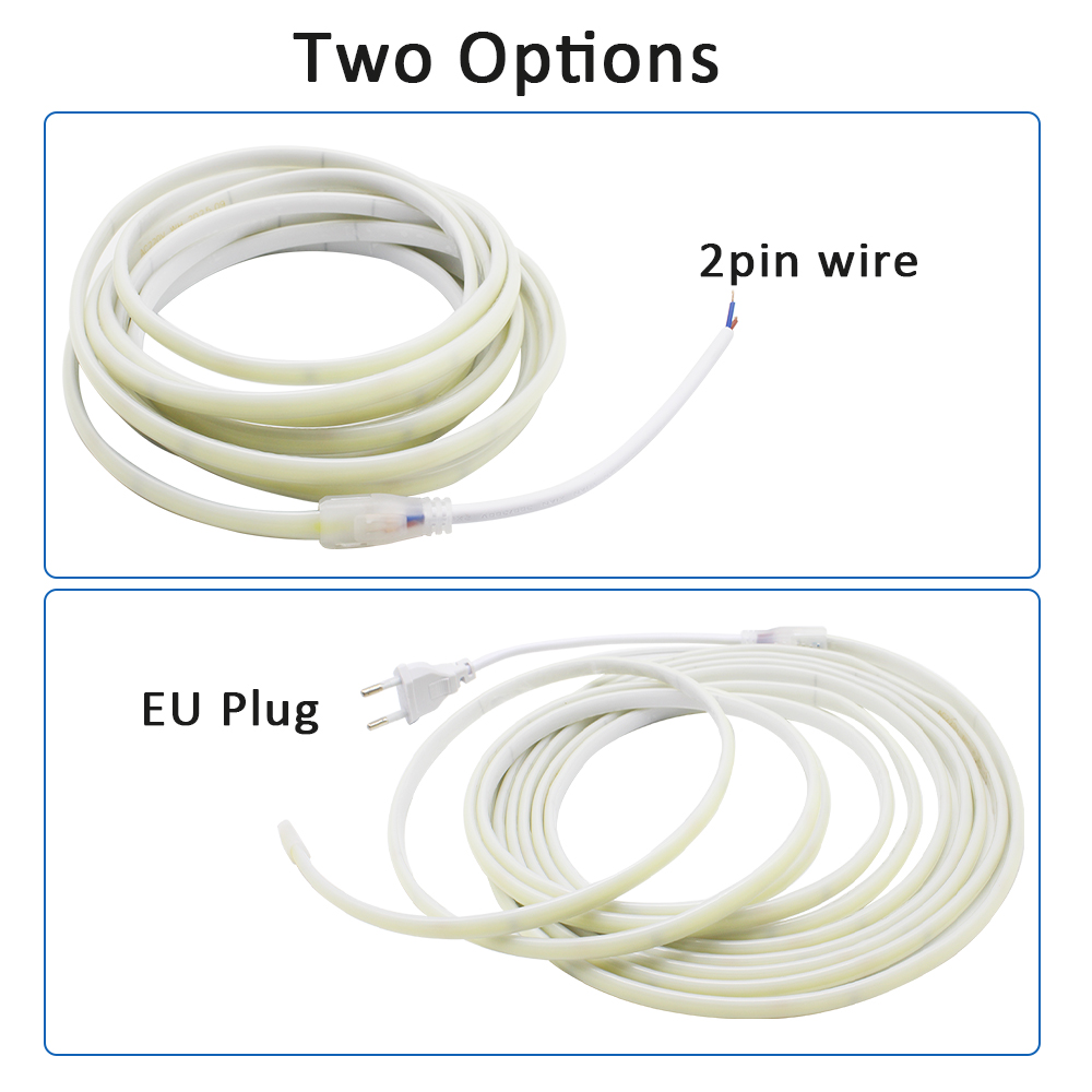 1-20 メートル 220V COB LED ストリップライ - Outdoor Lighting No Wiring のレビューと価格