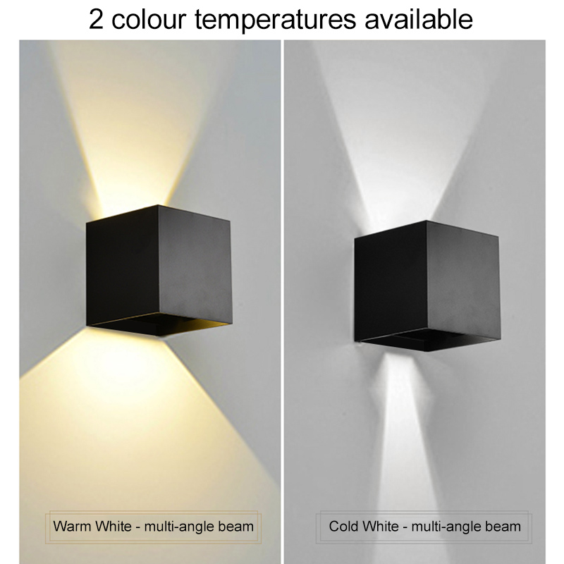 LEDウォールランプ 7W 電球色/昼白色 防水 屋内外兼用 - Outdoor Lighting Amazon のレビューと価格