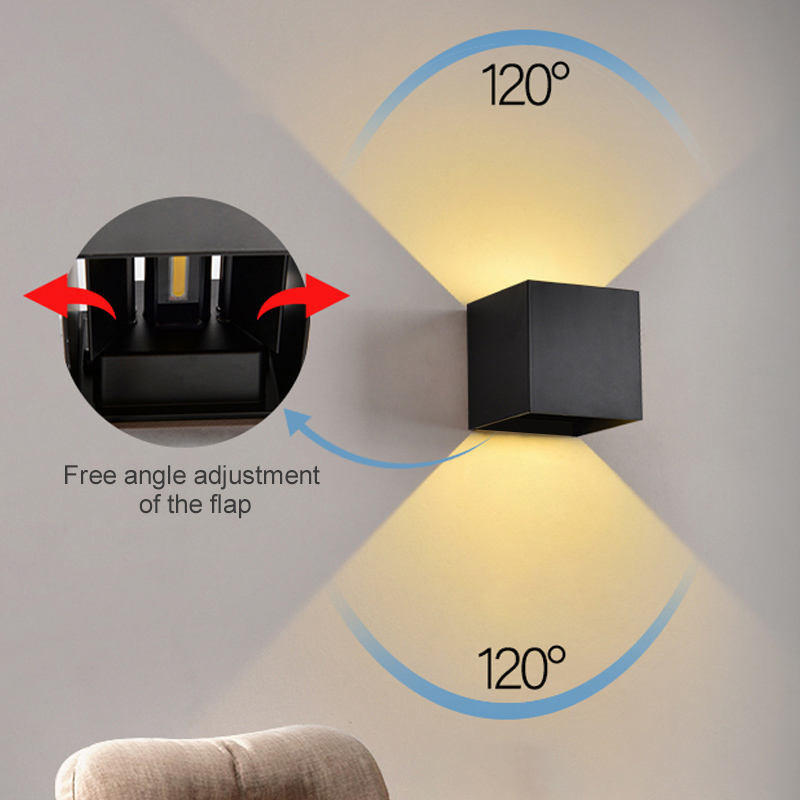 LEDウォールランプ 7W 電球色/昼白色 防水 屋内外兼用 - Outdoor Lighting Amazon のレビューと価格