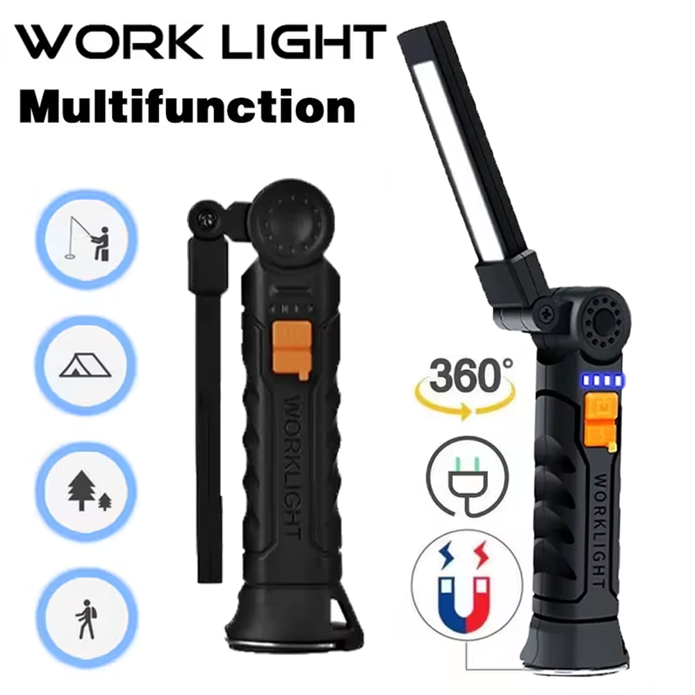 ポータブル COB LED 懐中電灯 USB 充電式トーチ、 - Outdoor Lighting Beacon のレビューと価格