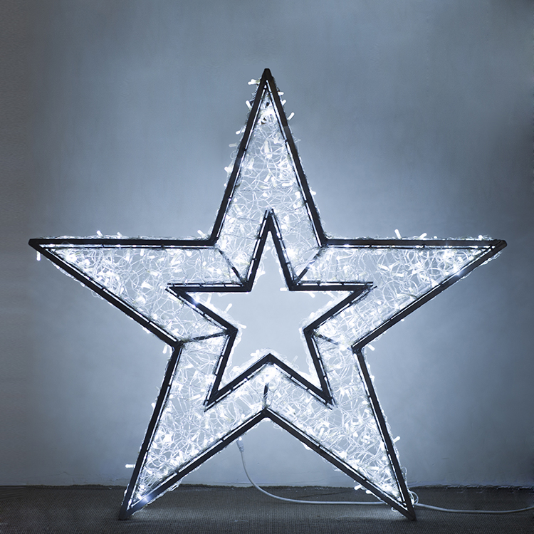 LED五芒星型屋外IP65防水クリスマスペンダントランプホリ - Outdoor Lighting Ip65 のレビューと価格