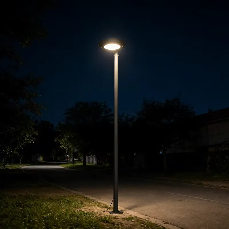 スチールポール付きLEDガーデンランプ 屋外用IP65ポスト - Outdoor Lighting Ip65 のレビューと価格