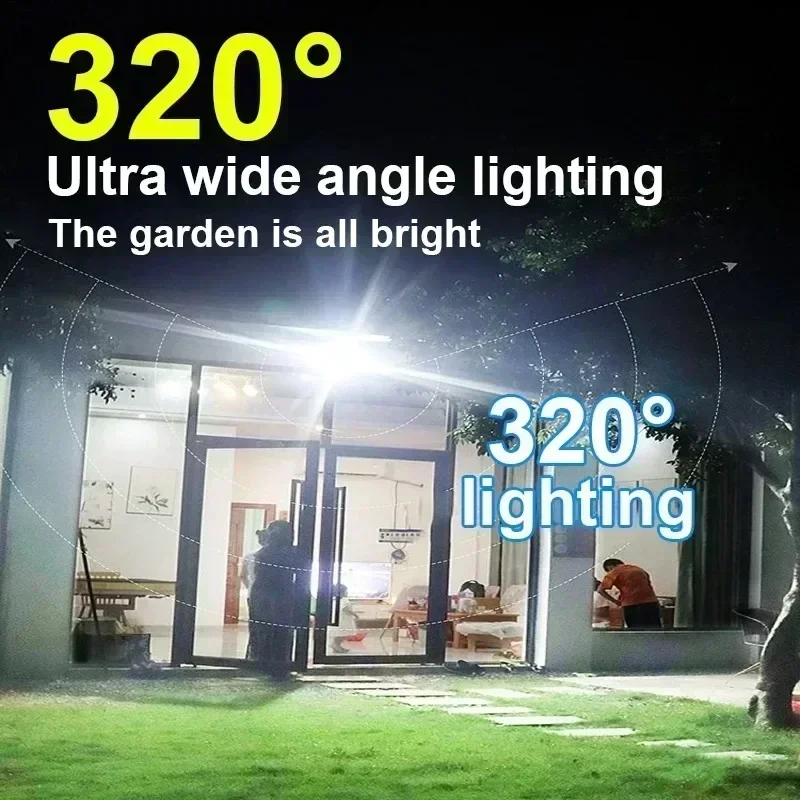 12000LM強力ソーラーウォールランプ、リモコン付き屋外I - Outdoor Lighting Amazon のレビューと価格