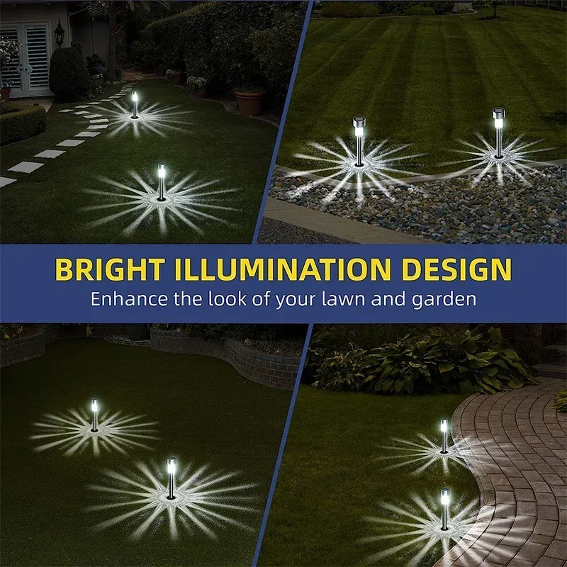 ソーラー屋外ライトガーデンランプ太陽光発電防水風景パス屋外庭 - Outdoor Lighting Pathway のレビューと価格