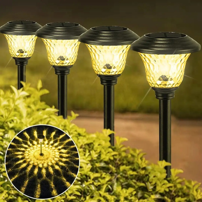 色が変わるソーラーパスライト IP67 防水 LED 屋外ガ - Outdoor Lighting Dusk To Dawn のレビューと価格
