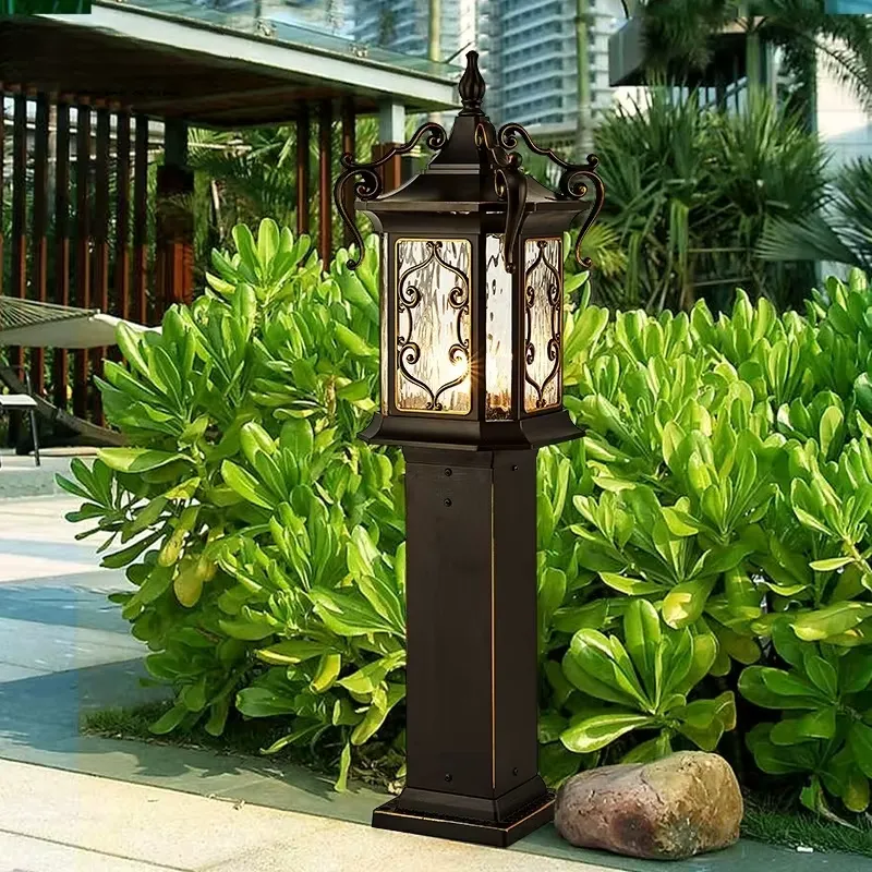欧州スタイルIP65防水アルミ製LED芝生ライト、屋外コミュ - Outdoor Lighting Ip65 のレビューと価格