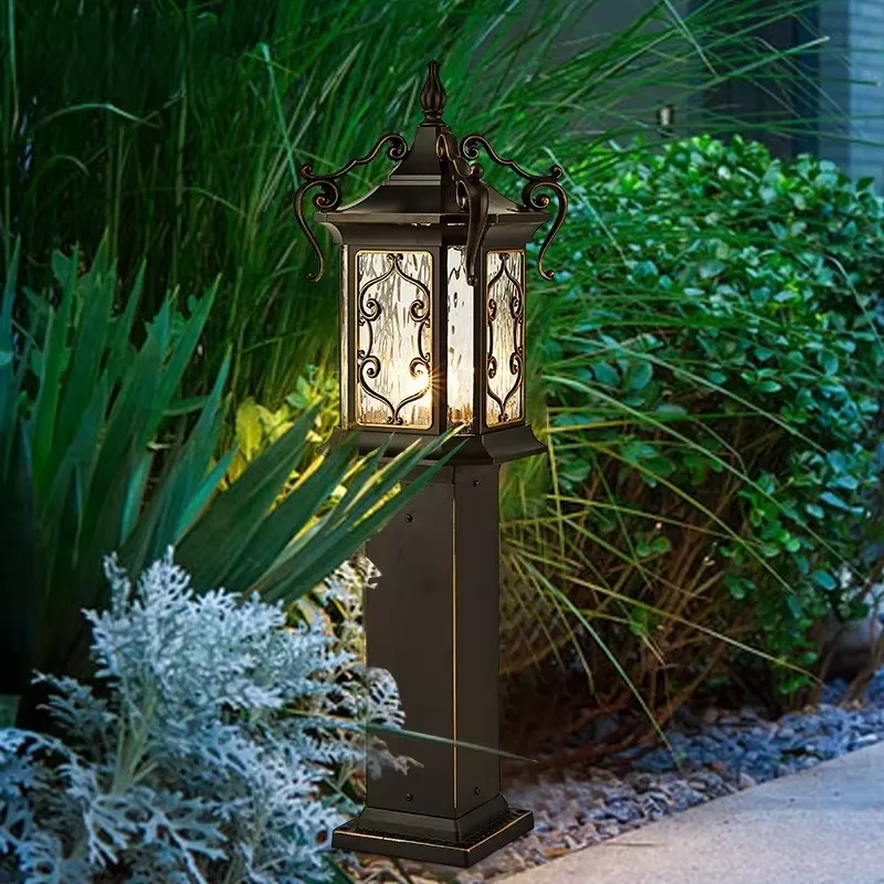 欧州スタイルIP65防水アルミ製LED芝生ライト、屋外コミュ - Outdoor Lighting Ip65 のレビューと価格