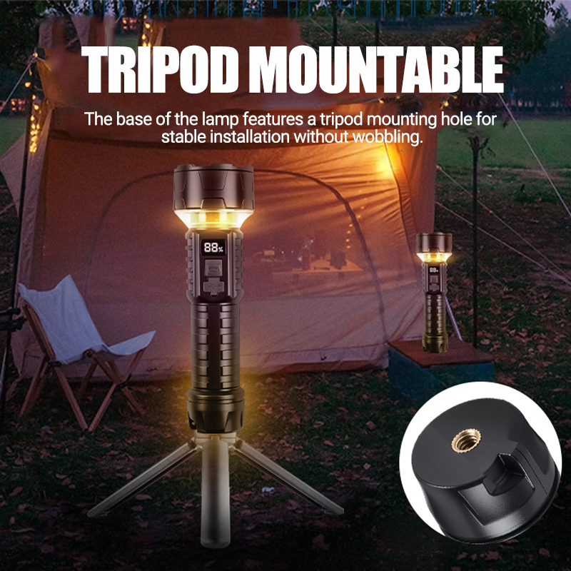 COB LED 懐中電灯充電式ランタン 7 コアキャンプトー - Outdoor Lighting Beacon のレビューと価格