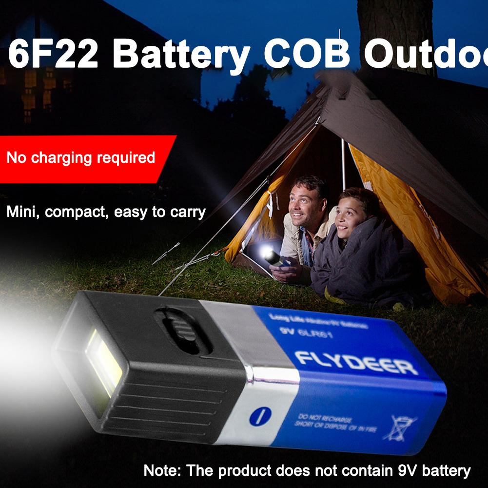 6F22 バッテリー COB 屋外照明作業用 9V バッテリ - Outdoor Lighting Not Working のレビューと価格