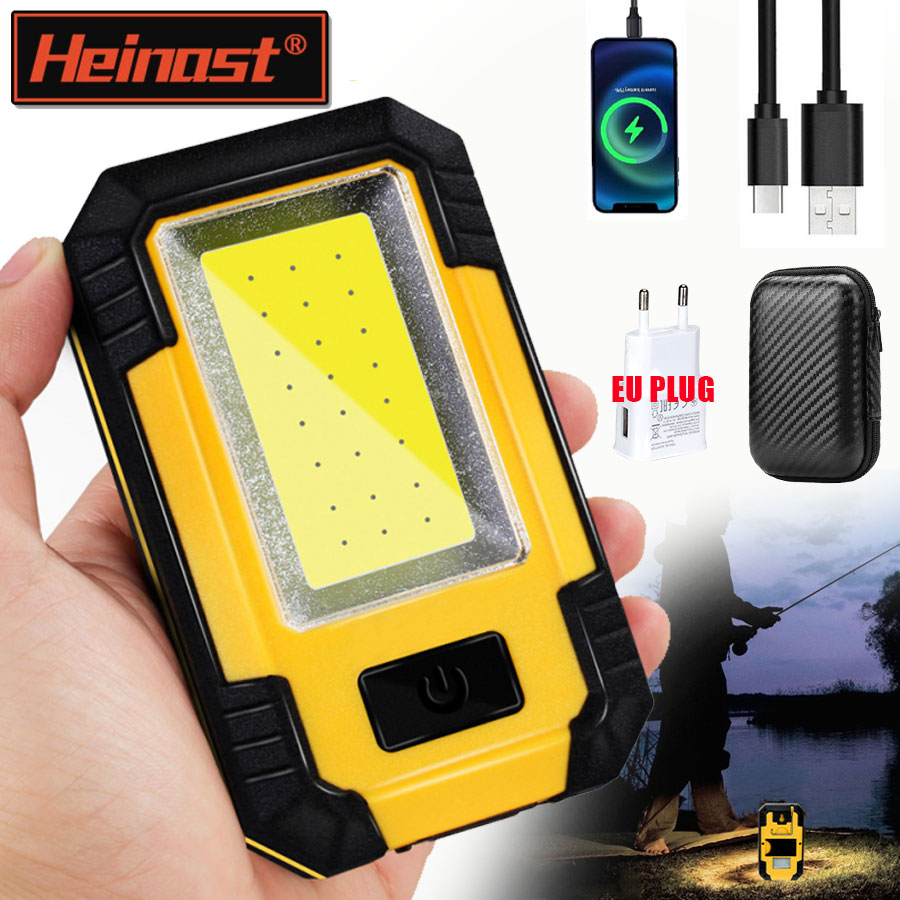 ポータブル4000mAh充電式作業灯 超高輝度COB懐中電灯 - Outdoor Lighting Beacon のレビューと価格