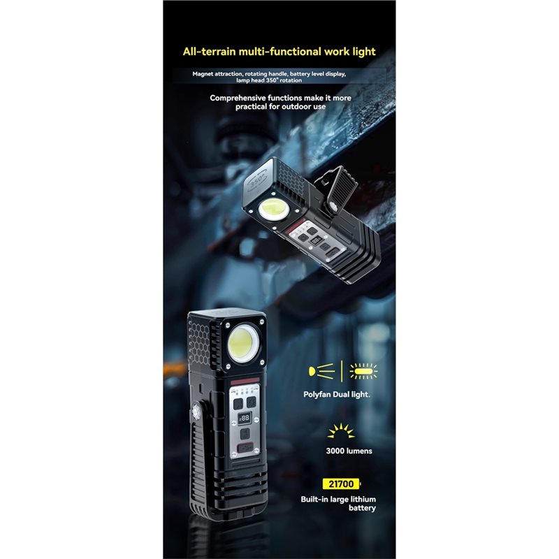 ABWZ-マグネティックLED作業灯T 充電式懐中電灯 高ル - Outdoor Lighting Not Working のレビューと価格