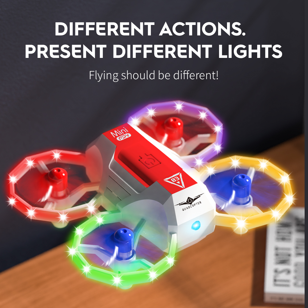 子供向けの音楽と光を備えたKf601ミニドローン,初心者向け - Outdoor Lighting Box のレビューと価格