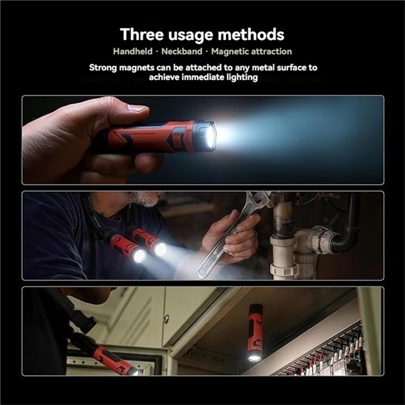 【新商品！X13A】磁石で固定できる充電式LEDネックライト - Outdoor Lighting Not Working のレビューと価格