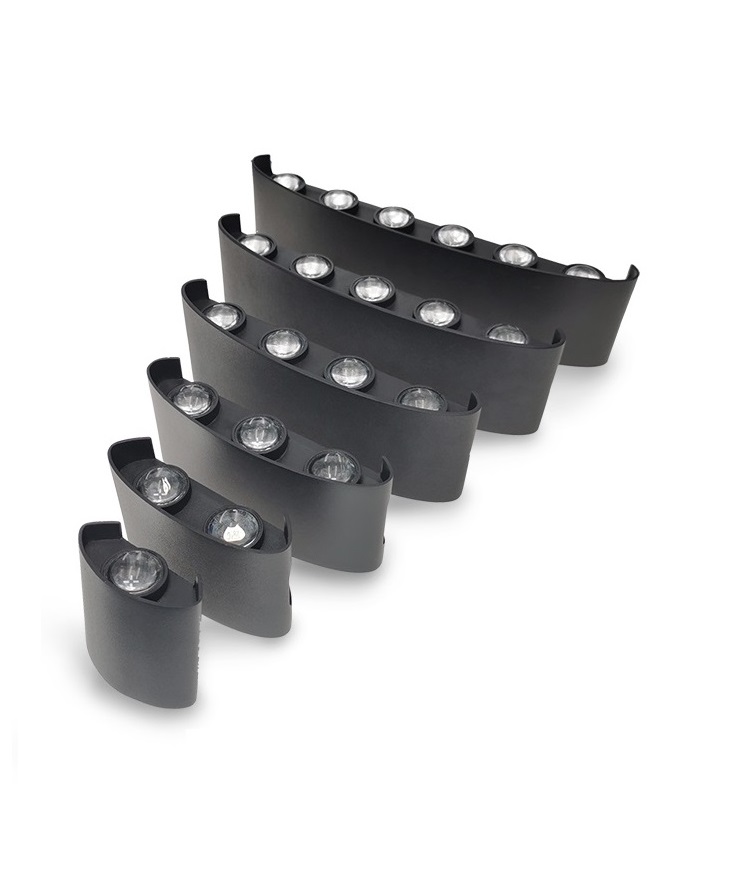 現代の主導壁ランプ屋外階段照明器具ベッドサイドロフトリビング - Outdoor Lighting Amazon のレビューと価格