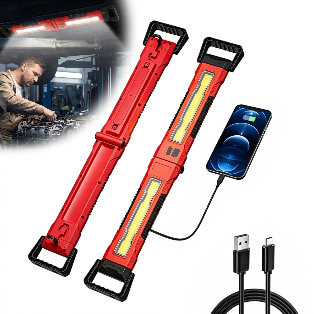 新型COB作業灯、USB充電式多機能ストリップランプ、磁気フ - Outdoor Lighting Led Strip のレビューと価格